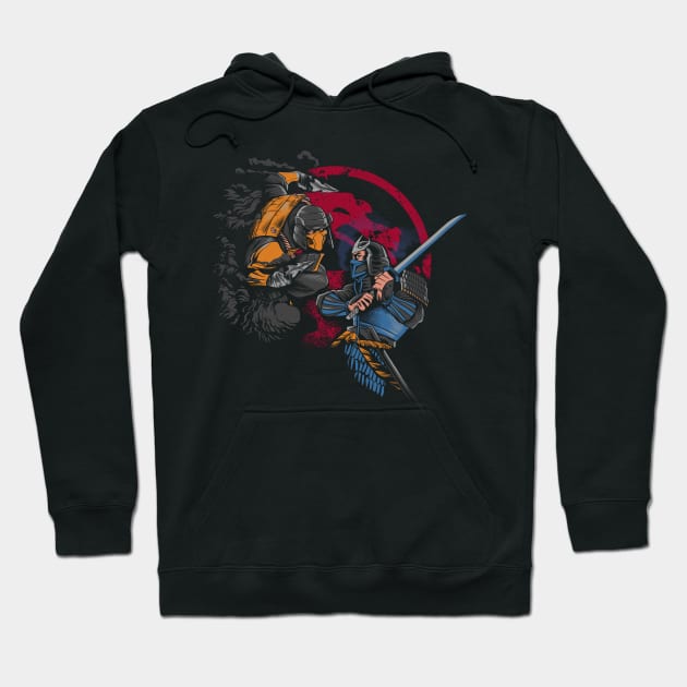 Mortal Samurais Hoodie by RedBug01